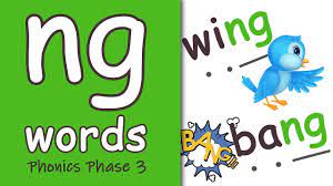 .download phonics ng sound tags : Ng Words Blending Phonics Phase 3 Youtube