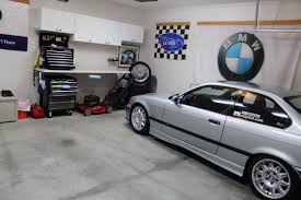 My Garage With The Bmw E36 M3 Right At Home Cool Garages Garage Cool Stuff