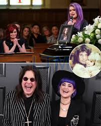 Kelly Osbourne sings at Ozzy's funeral