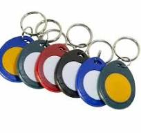 Waterproof TK4100 EM4100 EM4200 RFID PVC ABS Keyfob with 125KHz Access  Control Chip T5577 for Membership Business Cards Hotels