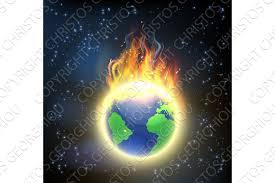 Earth World Globe On Fire Fire Painting Fire Drawing Earth Illustration