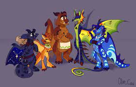 Anthro Dragonets of Destiny! : r/WingsOfFire