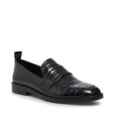Judith Black Crocodile In 2020 Dress Shoes Men Crocodile Loafers Men