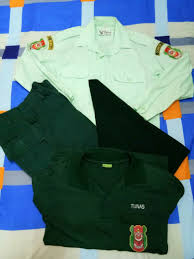 Tatacara pemakaian pakaian dan peralatan pegawai kadet remaja. Preloved Complete Set Uniform Kadet Remaja Sekolah Babies Kids Girls Apparel 8 To 12 Years On Carousell