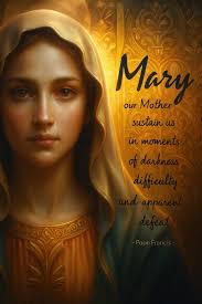 Mother Mary's intercession brings divine promise and comfort