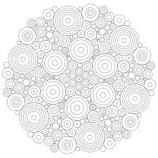 Sa forme circulaire apaise l'esprit et apporte. Coloriage Mandala Tres Difficile A Imprimer Et Colorier