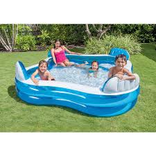 Intex Swim Centre Family Lounge Pool Family Inflatable Pool Family Lounge Pool Children Swimming Pool