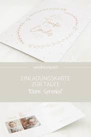 Taufkarten Kleine Sprenkel Detail Zur Taufe Einladung Taufe Taufe