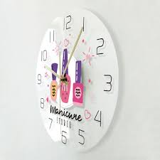 Di atas kertas, tuliskan semua yang akan membuat restoran kamu unik. Pribadi Salon Kuku Jam Modern Nama Anda Manikur Studio Kuku Kustom Cetak Jam Dinding Gantung Unik Watch Wall Clocks Aliexpress