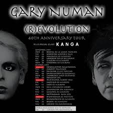 His first job was working as a dispatch boy with. R Evolution Tour Special Guest Kanga Gary Numan The Official Website