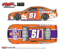 How can they race when they haven't even invented race cars?!?! Pocono Nascar Race Will Include Clemson Themed Car Clemson Tigers Official Athletics Site