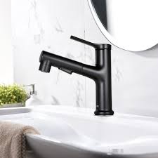 Find bathroom sink faucets at wayfair. Decdeal Bathroom Sink Faucet With Pull Out Sprayer 2 Spray Modes Single Handle Basin Mixer Tap For Hot And Cold Water Lavatory Pull Down Vessel Sink Faucet With 360 Rotating Spout