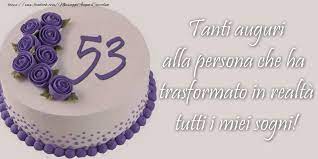 Felice Compleanno Che Tu Possa Sentirti Speciale Non Solo Oggi 53 Anni Messaggiauguricartoline Com Auguri Di Buon Compleanno 80 Compleanno Buon Compleanno