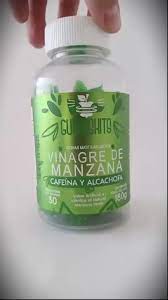Gomas De Vinagre De Manzana Cafeina & Alcachofa Diuretico Adelgazante  Manzana Verde | Cuotas sin interés