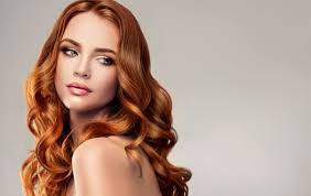 The emotional fallout from a bad hair day is all too real. Beautiful Model Girl With Long Red Curly Hair Red Head Care And Beauty Hair Products Stock Foto Adobe Stock