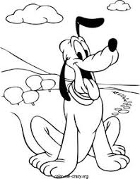 Coloriage A Imprimer Personnages Celebres Walt Disney Mickey Mouse Pluto Numero 287960 Coloriage Disney Coloriage Coloriage Mickey