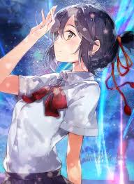 #kimi no na wa #kimi no nawa #kimi no na wa taki #kimi no na wa mitsuha #ahrts and crap. Kimi No Na Wa Mitsuha By Fearc4story On Deviantart