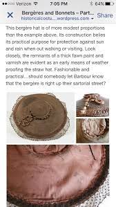 Bergere Hat Hat Making Historical Hats 18th Century Hats