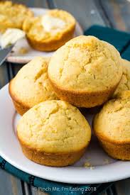 Add the cornmeal, flour, baking powder, baking soda and salt to a large bowl and whisk together. Easy Homemade Southern Cornbread Muffins Pinch Me I M Eating