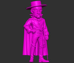 👬 Zorro, The Gay Blade・ STL File for 3D printing・Cults