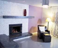 Oct 06, 2015 · for a completely modern aesthetic, place a narrow, long fireplace below knee height. Asymmetrical White Fireplace Purple Room Contemporary Living Room Santa Barbara By Realstone Systems Houzz