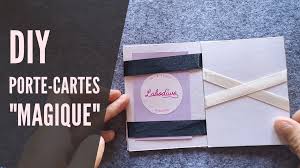 Tuto Diy Porte Cartes Magiques Carte Magique Porte Carte Cartes