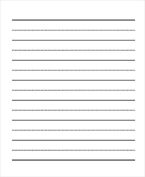 Printable pdf writing paper templates in multiple different line sizes. Primary Writing Paper Template Pdf Tenak