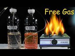 Free Gas From The Water How To Make Free Lpg Gas At Home Petrol And Water Youtube Free Gas Gas Gas Energy