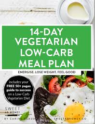14 Day Vegetarian Low Carb Diet Meal Plan