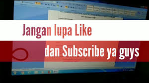 Tugas Tik Tutorial Membuat Poster Di Ms Word 2007 Youtube