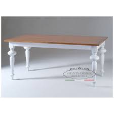 Oltre ad essere piazzato al centro del soggiorno, infatti, può anche essere usato come comodino nella vostra stanza da letto. Tavolo Shabby Chic Vienna 2 Rettangolare Tavoli