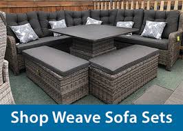 Eating outdoors is an amazing pleasure beliani.co.uk uses technical, analytical, marketing and other cookies. Weave Patio Garden Furniture Sets And Woven Chairs For Sale Uk