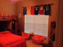 Basketball Bedroom Curtains Youth Medium Sized Jerseys From Ebay Themed Kids Room Basketball Room Decor Basketball Bedroom Decor