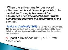 Under section 38(1),when breach of an obligation (snp shipping service pvt. Ppt Discharge Of Contracts Powerpoint Presentation Free Download Id 6752340