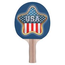 Usa Flag Ping Pong Paddle Zazzle Ping Pong Paddles Paddle Table Tennis
