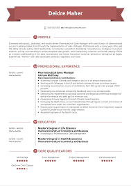 The best cv examples for your job hunt. Pharmaceutical Sales Manager Resume Example Kickresume
