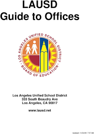 Lausd Guide To Offices Pdf Free Download