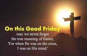 Good Friday 2020 Christian People Inspiring Quotes In Facebook