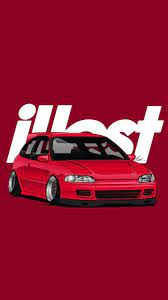 If you're looking for the best jdm wallpapers then wallpapertag is the place to be. 13 Illest Logo Iphone Wallpaper Bizt Wallpaper Honda Civic Honda Civic Hatchback Civic Hatchback