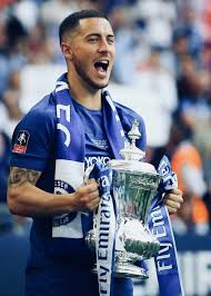 Born 7 january 1991) is a belgian professional footballer who plays as a winger or attacking midfielder for spanish club real madrid and. Hazard With Fa Trophy Eden Hazard Eden Hazard Chelsea Hazard Chelsea