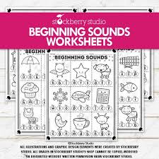 From sounds to spelling empowers kindergarten, 1st grade, and 2nd grade teachers to deliver and differentiate outstanding phonics instruction. Beginning Sounds Worksheets Alphabet Worksheets Literacy Etsy Singapore