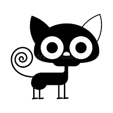 We love making things simple, so we simplified this one as much as possible while still keeping things cute. Black Cat Drawing Stock Illustrations 47 079 Black Cat Drawing Stock Illustrations Vectors Clipart Dreamstime