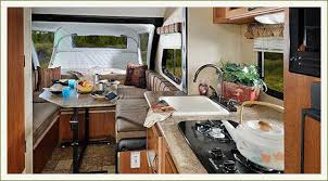Stock photo of rpod 180 interior so you can view the other end. R Pod Travel Trailers And Hybrid Trailers By Forest River R Pod Camping Trailer Tent Campers