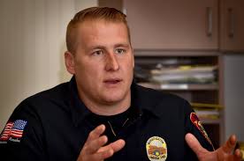 Anaheim Fire Capt. Grant Riley is hot