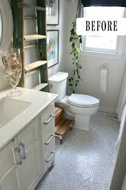 I currently have a 52x29 tub , with a 19' sink/vanity, and a standard round toilet bowl. Upstairs Bathroom Remodel The Reveal Nesting With Grace