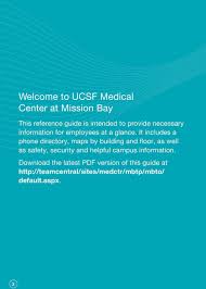 Winter Spring Ucsf Medical Center At Mission Bay A Guide For