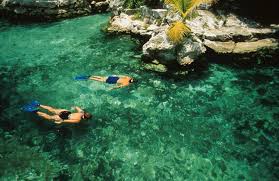 Vista del parque de xcaret cámara instalada en parque de xcaret. Xcaret Eco Theme Park Cancun Mexico World For Travel