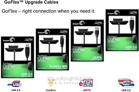 In the box seagate freeagent goflex desk external drive usb 3.0 kit (2tb) goflex desk usb 3.0 adapter base with capacity gauge Seagate Goflex Adds Swappable Usb 3 0 Esata Firewire Cables Media Docks To Hdds Slashgear