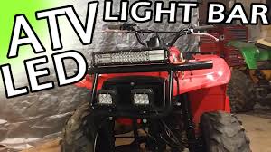 Atv Led Light Bar Youtube