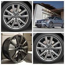 This lexus black rims is all matte black finished, size 21x11.5j. 19 Gunmetal Gs F Sport Rims Wheels Fits Lexus Gs300 Gs350 Gs400 Gs430 Gs460h Ebay